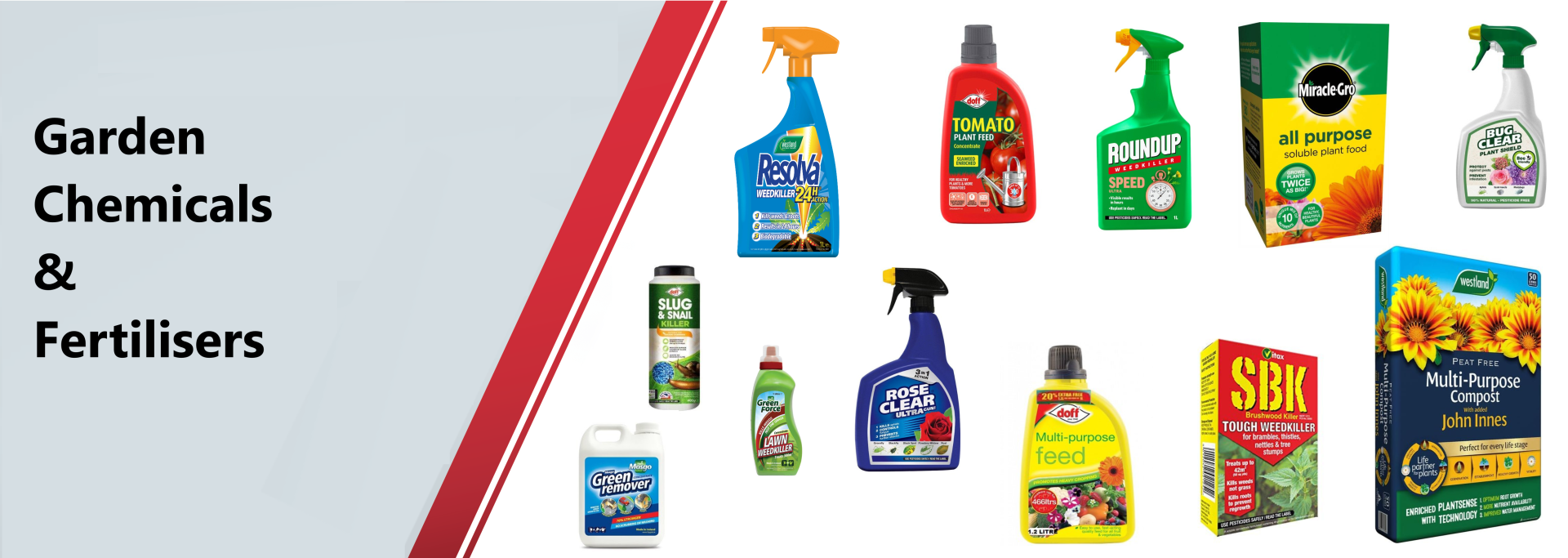 GARDEN CHEMICALS & FERTILISERS