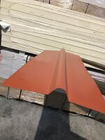 Paltop Terracotta PVC Ridge 180x180x1100mm XD