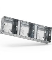 Cesco 35mm 1+ 1 + 1 Flush Metal Box