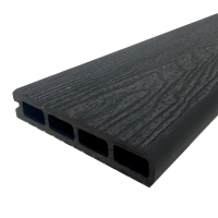 Bullnose Cinder  - Anthracite Composite Decking Board