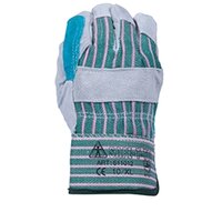 611012 Safety Gloves-Leather, Split Cow Grain, Reinforced Palm