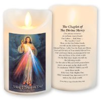 LED Candle/Scented Wax/Timer/D.Mercy   (86681)