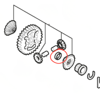 STIGA - KTM10 DIFFERENTIAL COLLAR