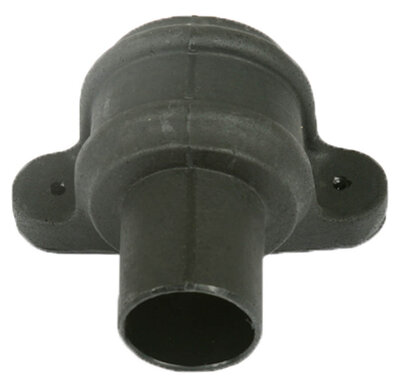 68mm Coupler and Lugs for Round Downpipe Cast Iron Effect