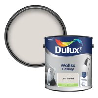 Dulux Soft Sheen Just Walnut 2.5L Paint Tin & Colour Swatch