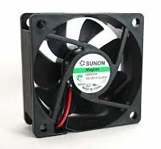 DC Fan 12 Volt 60mm High, 15mm deep