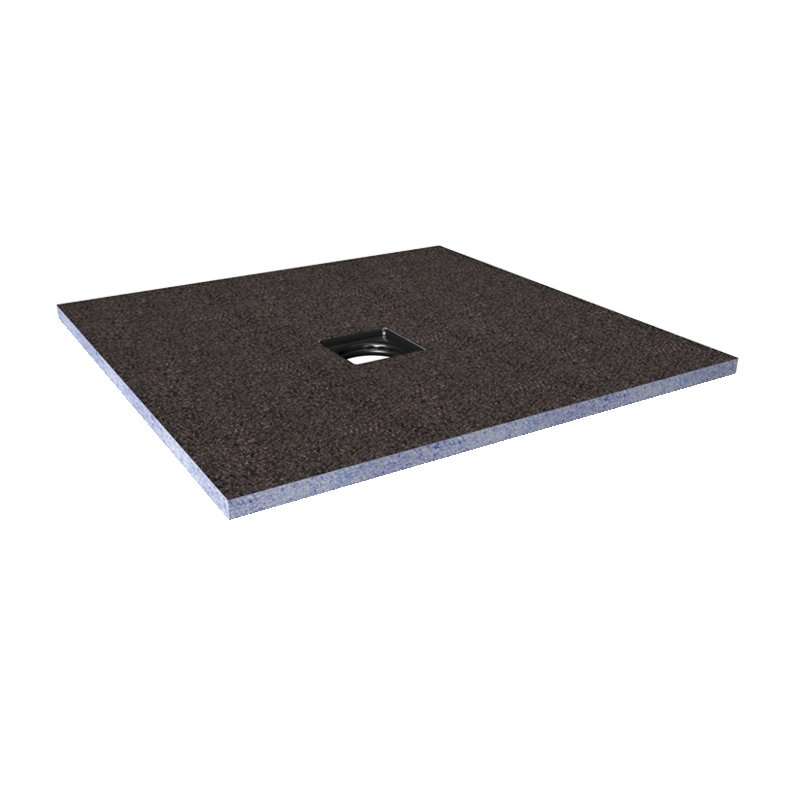 Abacus Elements Level Access Kit Central Square Drain 1600 x 900mm