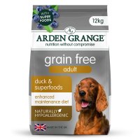 Arden Grange Adult Dog Grain Free Duck & Superfoods 12kg