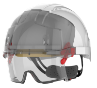 EVO Safety Helmet w Integrated Eyewear 