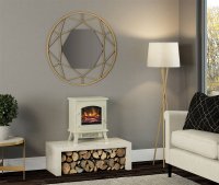 Be Modern Colman Electric Stove in Cream Finish 27529&nbsp;