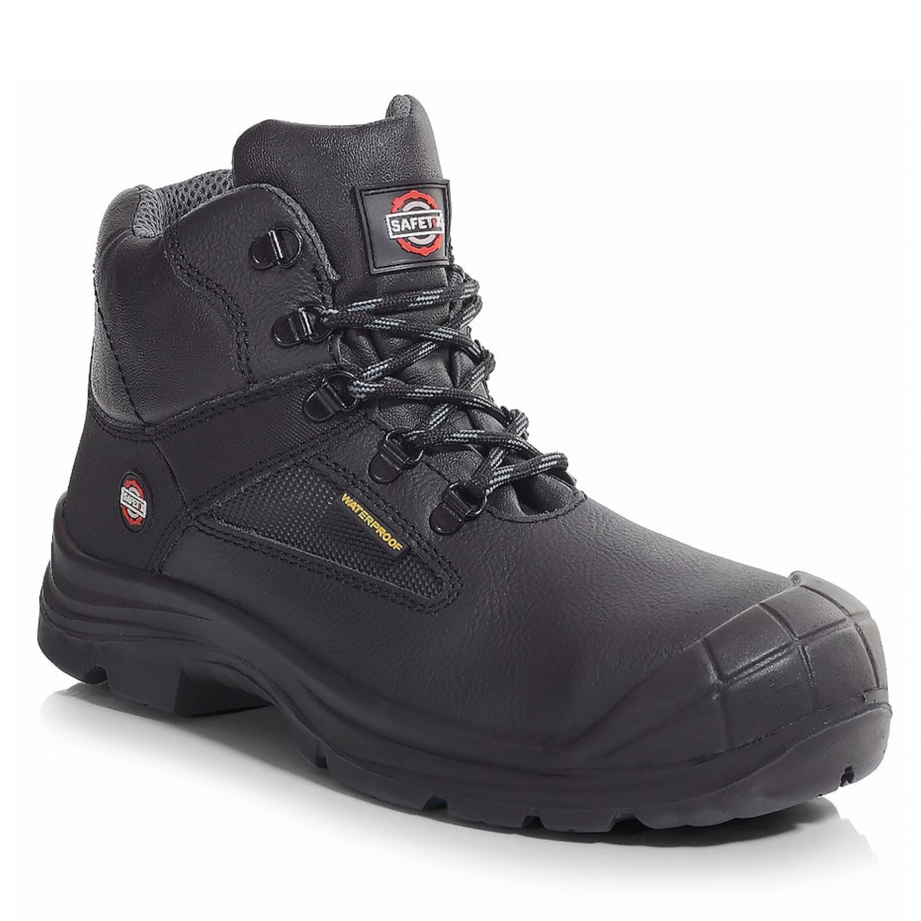 Lyra Waterproof Laced Chukka Boot, S3 SRC, Black