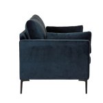 Rennie 2 Seater Sofa - Navy 4