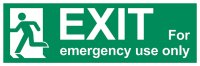 Emergency Exit Only (Left)