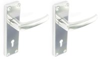 DoorWorks Aluminium Door Handles - Pair 150mm