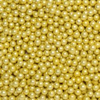 Sugared Balls Metallic Gold - 6mm