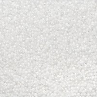 Pearlised Sugar Balls White - 2mm