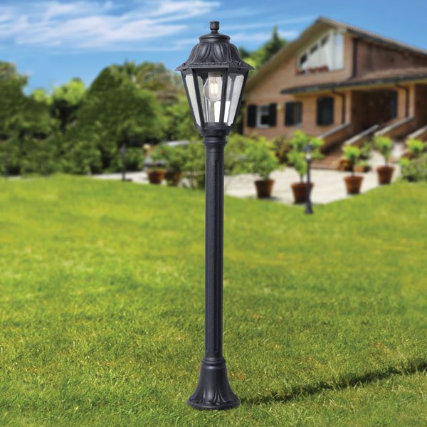 Fumagalli Mizar Anna Post Lantern Black