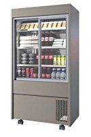 Money Maker Refrigerated Slim Multi-deck 900mm with Sliding Doors