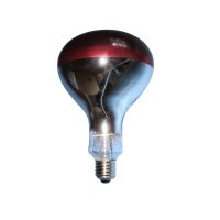 Infra-Red Glass Bulb Ruby Red