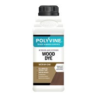 Polyvine Wood Dye Medium Oak 500ml