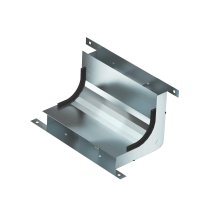 OBO Vertical Bend, Three-Compartment, Height 38 mm