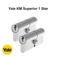 YALE KM SUPERIOR 1 STAR 5050 NICKEL PAIR ALIKE