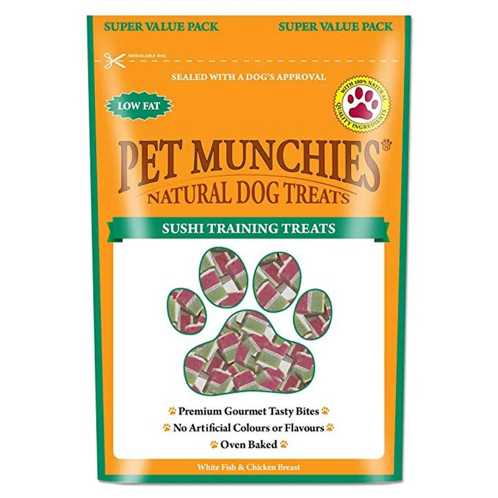 Pet Munchies MEGA PACK Sushi Training Treats 8x150g