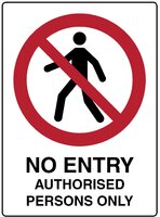 Prohibiting Signs - Available in Sign Material - PVC, ACM, ADHESIVE