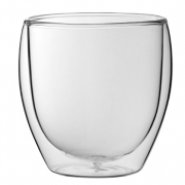 Double Walled Latte Glass 9.7oz 27cl Carton of 12