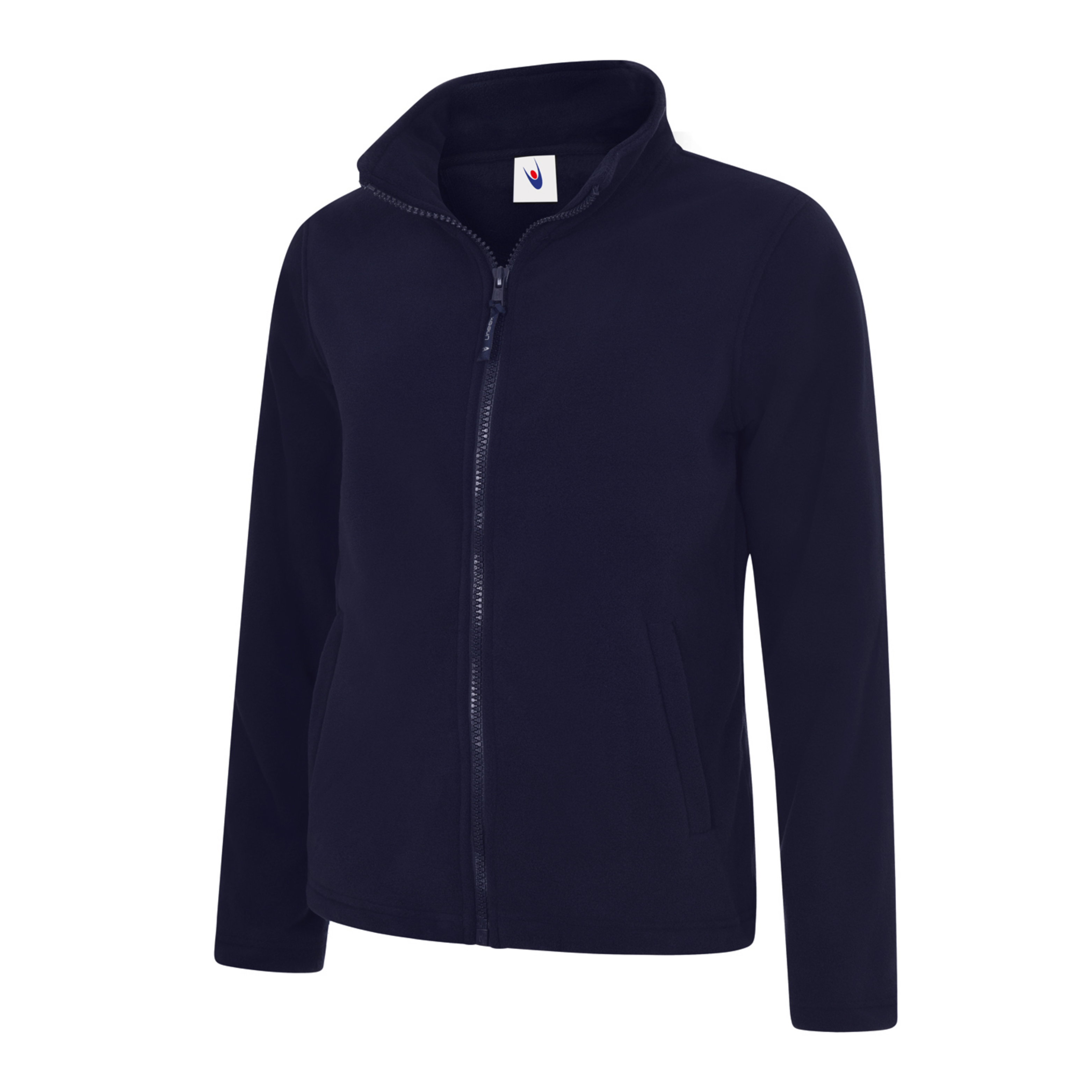 Uneek Ladies Zip Fleece, Navy