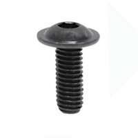 Button Head Screw M8 x 16 Flanged Stainless Steel A2 Din 7380
