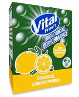 Vital Bio Washing Powder 135 washes - Green/Yellow 10kg