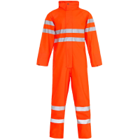 Supertouch Stormflex&reg; Hi-Vis PU Coverall, Orange