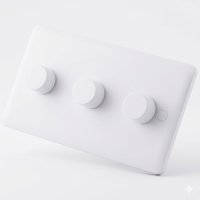 Slimline Dimmer Switch 3 Gang 2 Way 