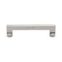 C0345-128-PNF - Heritage Brass Cabinet Pull Apollo Design 128mm CTC Polished Nickel Finish