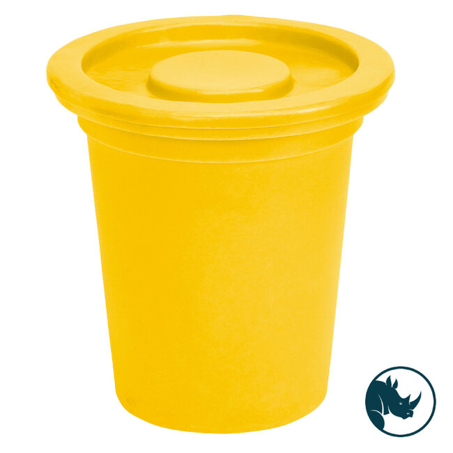 Tapered bin lid to fit TP2045, yellow Klipspringer