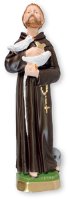8 1/2 inch Plaster Statue/St. Francis   (5559)