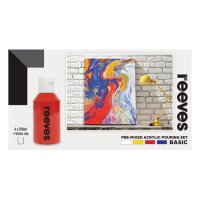 Rvs Pouring Acrylic 4 Set Primary