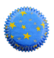 BC730 GOLDEN STAR BAKE CUPS
