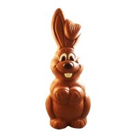 Decorated milk choc giant laughing bunny - 65cm - 1x2.3kg