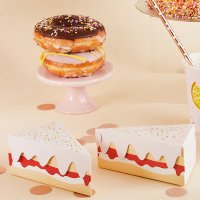 Slice Of Cake Mini Cake Boxes - Pack of 10