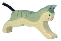 Holztiger Cat Running