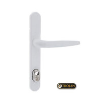 COMPOSITE SPARTA WHITE 2* SECURITY DOOR HANDLE LEVER/LEVER