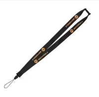 Motorola Solutions TLKR Lanyard (Black with Yellow Writing)