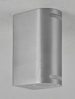 Forest Up/Down GU10 Wall Light - Silver