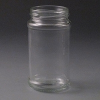 240ml ROUND TEX MEX JAR (2664)