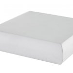 Richard Burbidge PaintReady Flat Half Newel Cap 45x90mm [NC8RHALF]