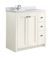 Lansdown 800 Underslung - Linen White