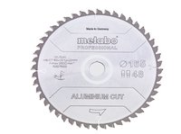 Metabo Circular Saw Blade for Aluminium 165mm 48 Teeth