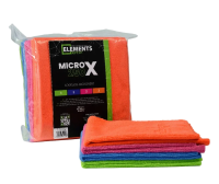 MICRO X 250 | Mixed Colour | 250gsm Microfibre Cloth | 12 Pack